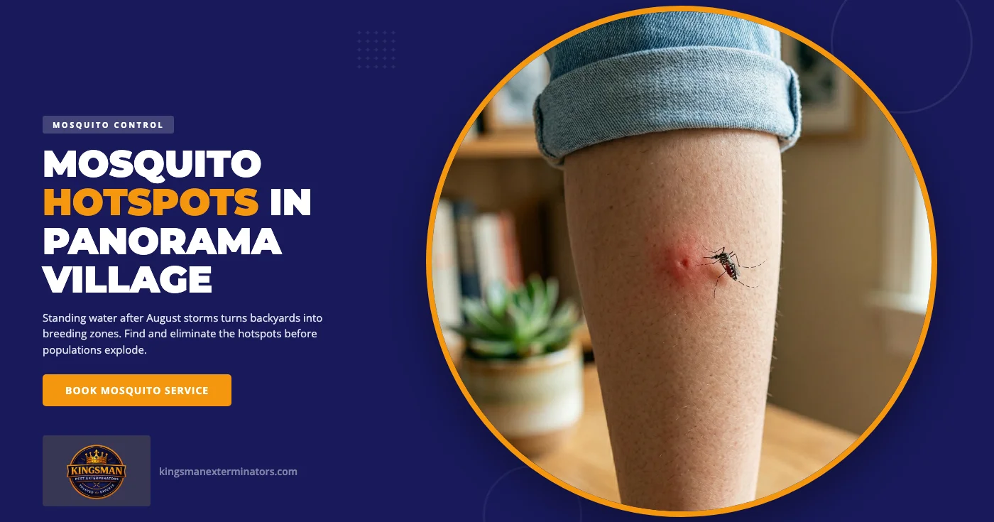 August Mosquito Breeding Hotspots Every Panorama Village, TX Homeowner Should Eliminate